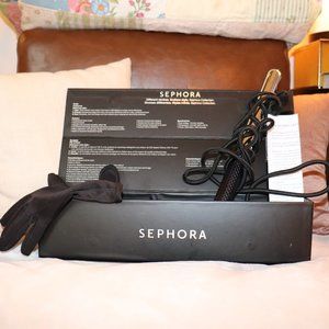 Sephora 1" Titanium curling wand & glove